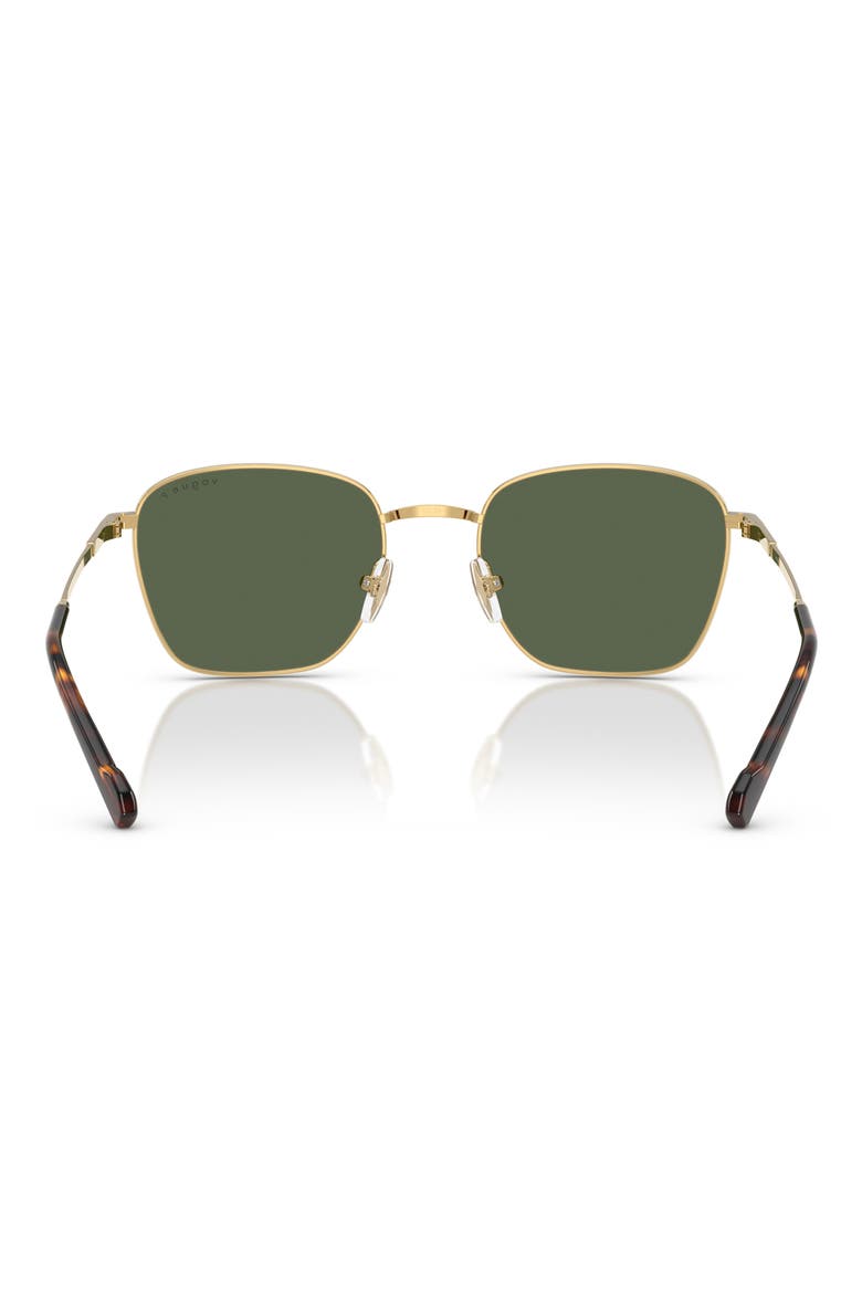 53mm Pillow Sunglasses, Alternate, color, GOLD