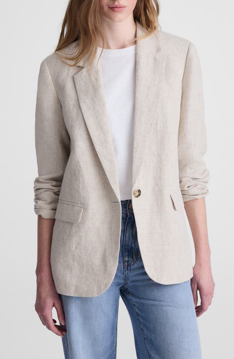 The Mercer Linen Relaxed Blazer
