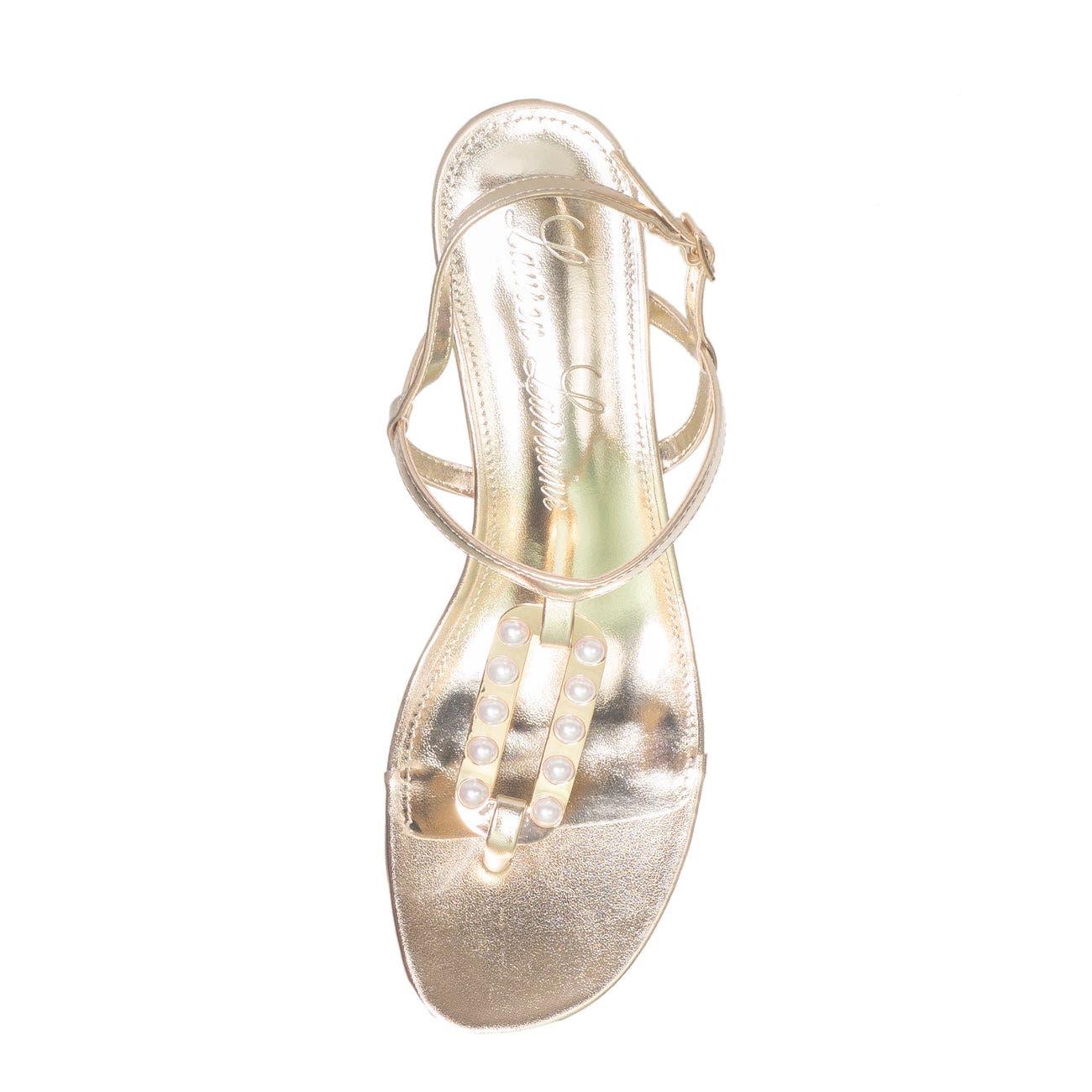 Laynie Sandals, Alternate, color, GOLD