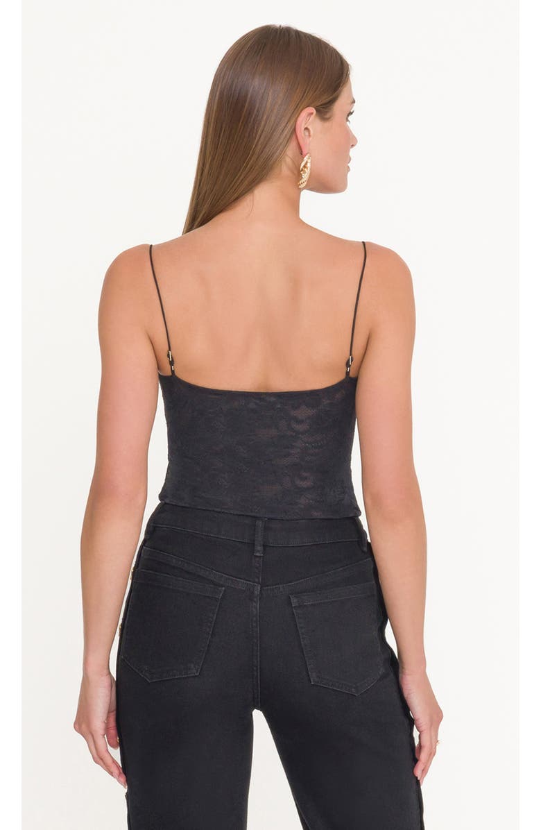 Generation Love Agnes Lace Bodysuit, Alternate, color, Black