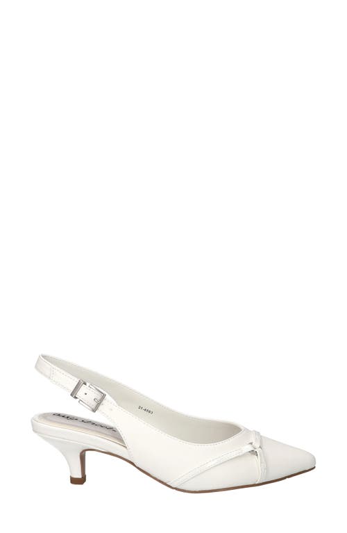 EASY STREET EASY STREET FEENA SLINGBACK PUMP