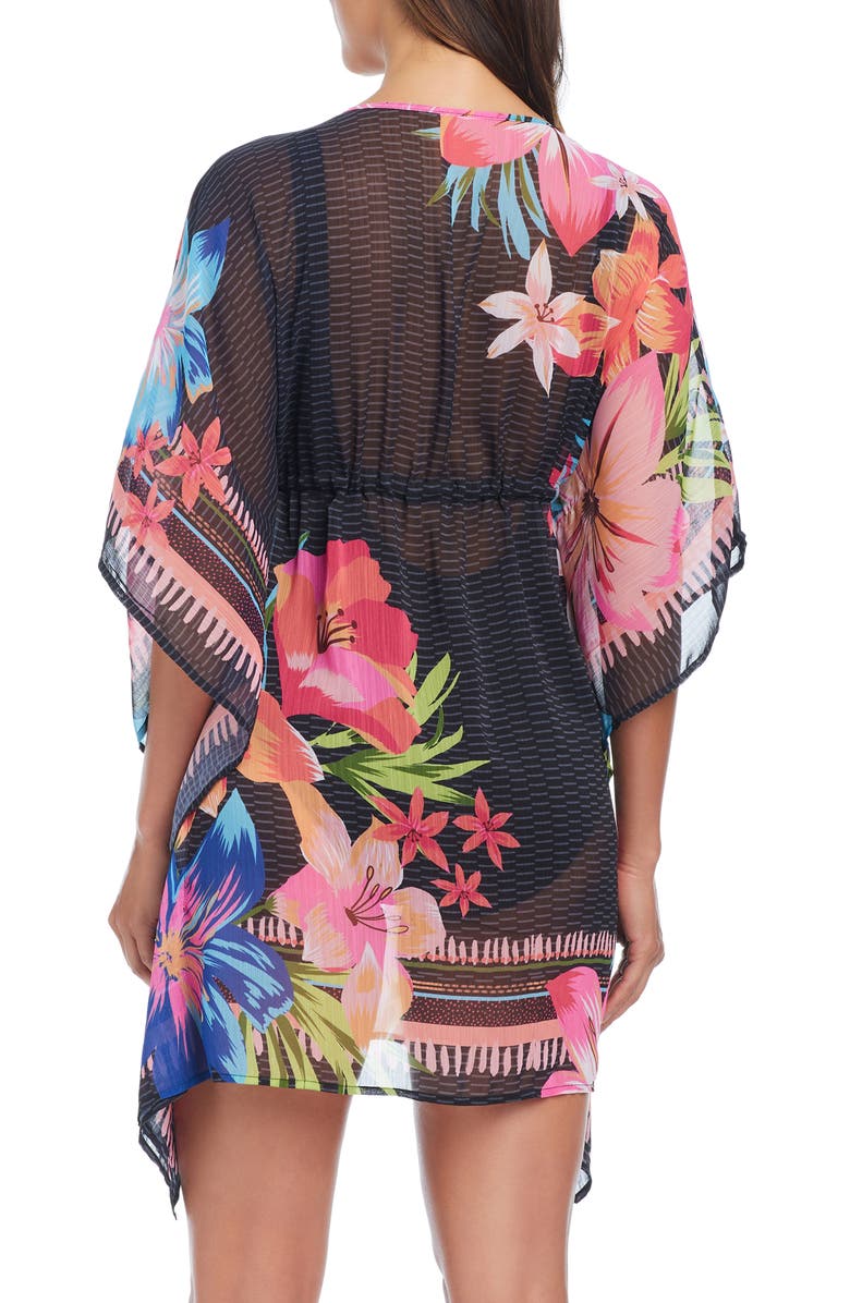 BLEU by Rod Beattie Sweet Escape Chiffon Cover-Up Caftan, Alternate, color, 