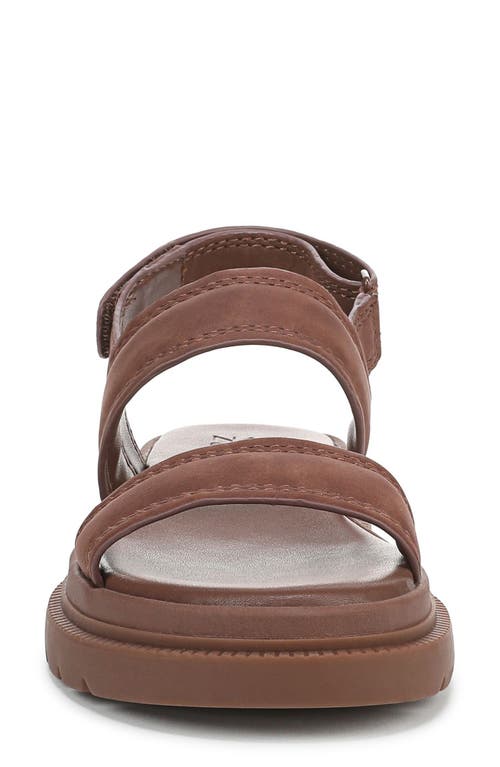 Naturalizer Attract Slingback Platform Sandal In Cappucino Brown