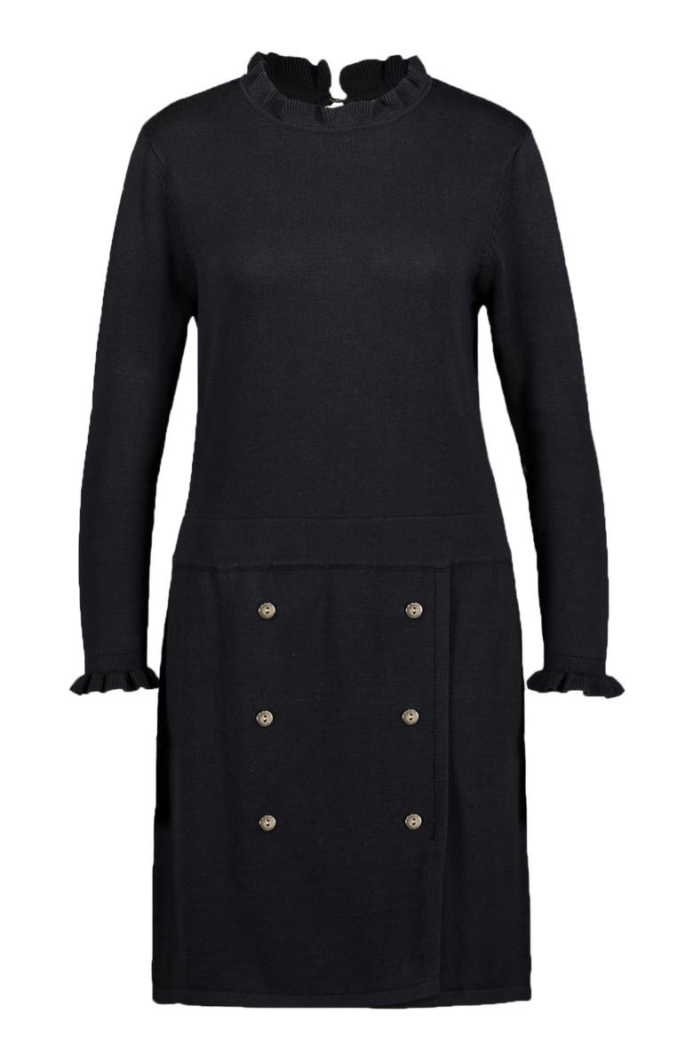 Hope & Henry Women's Organic Ruffle Neck Sweater Dress, Main, color, 