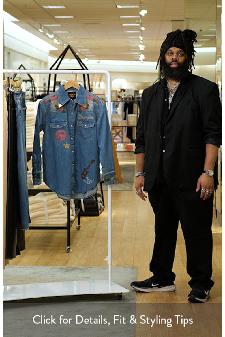 x Lainey Wilson Embroidered Denim Snap-Up Shirt video