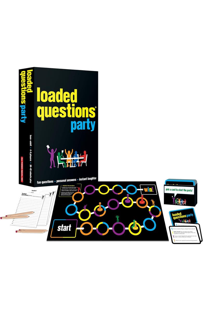 ALL THINGS EQUAL Loaded Questions Party An Epic Party Game Of Fun Questions, Alternate, color, Multicolored