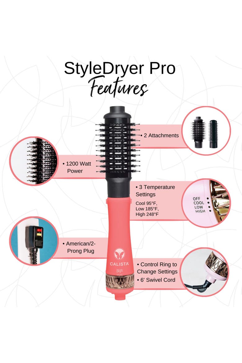 Triangl Pro Heated Detailer Brush, Alternate, color, Cheetah Print