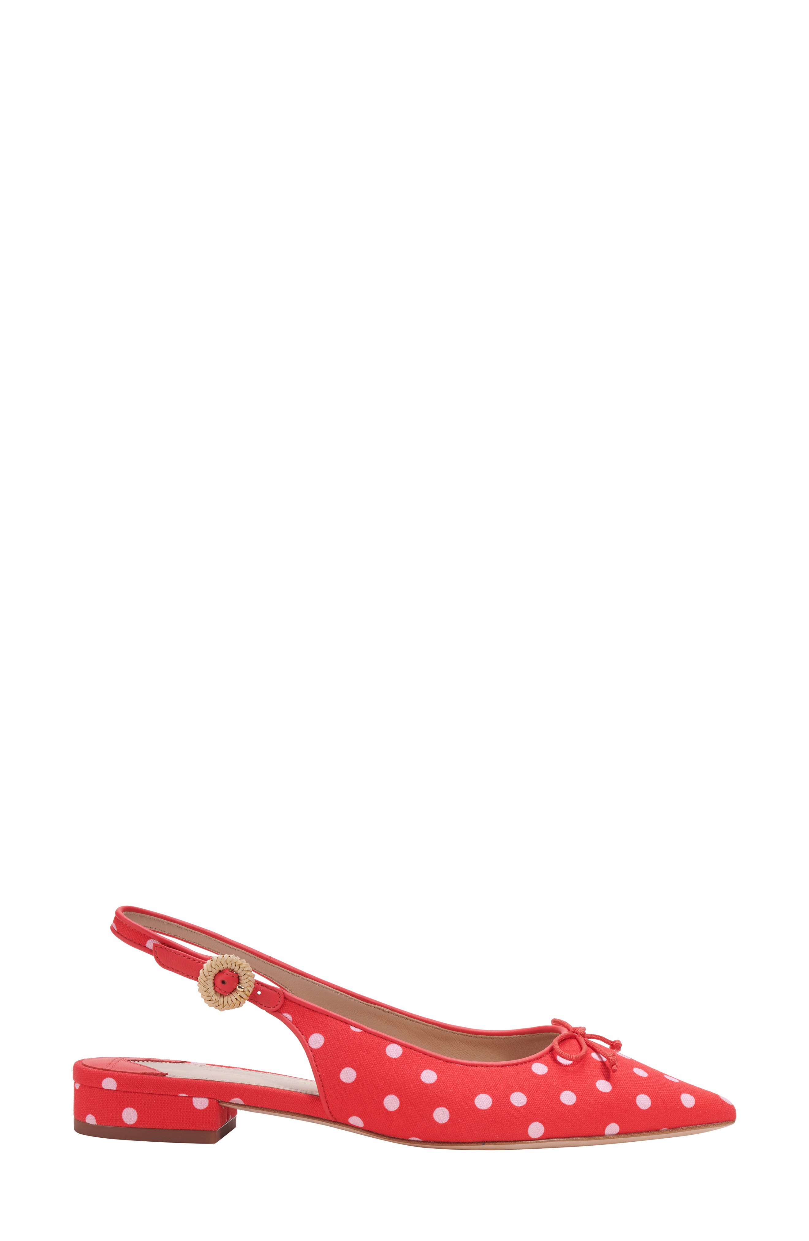 Kate Spade New York veronica slingback flat, Alternate, color, Ponderosa Red/ Fresh