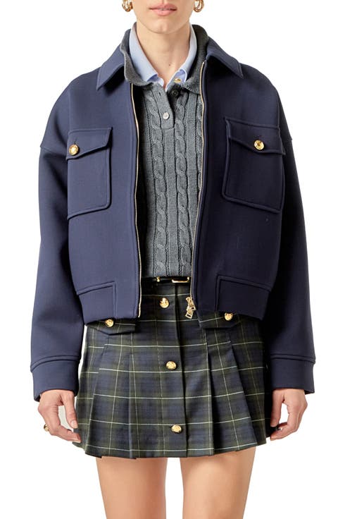 Twill Bomber Jacket