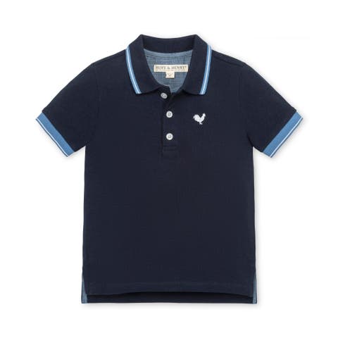 Baby Boys' Organic Pique Polo, Infant