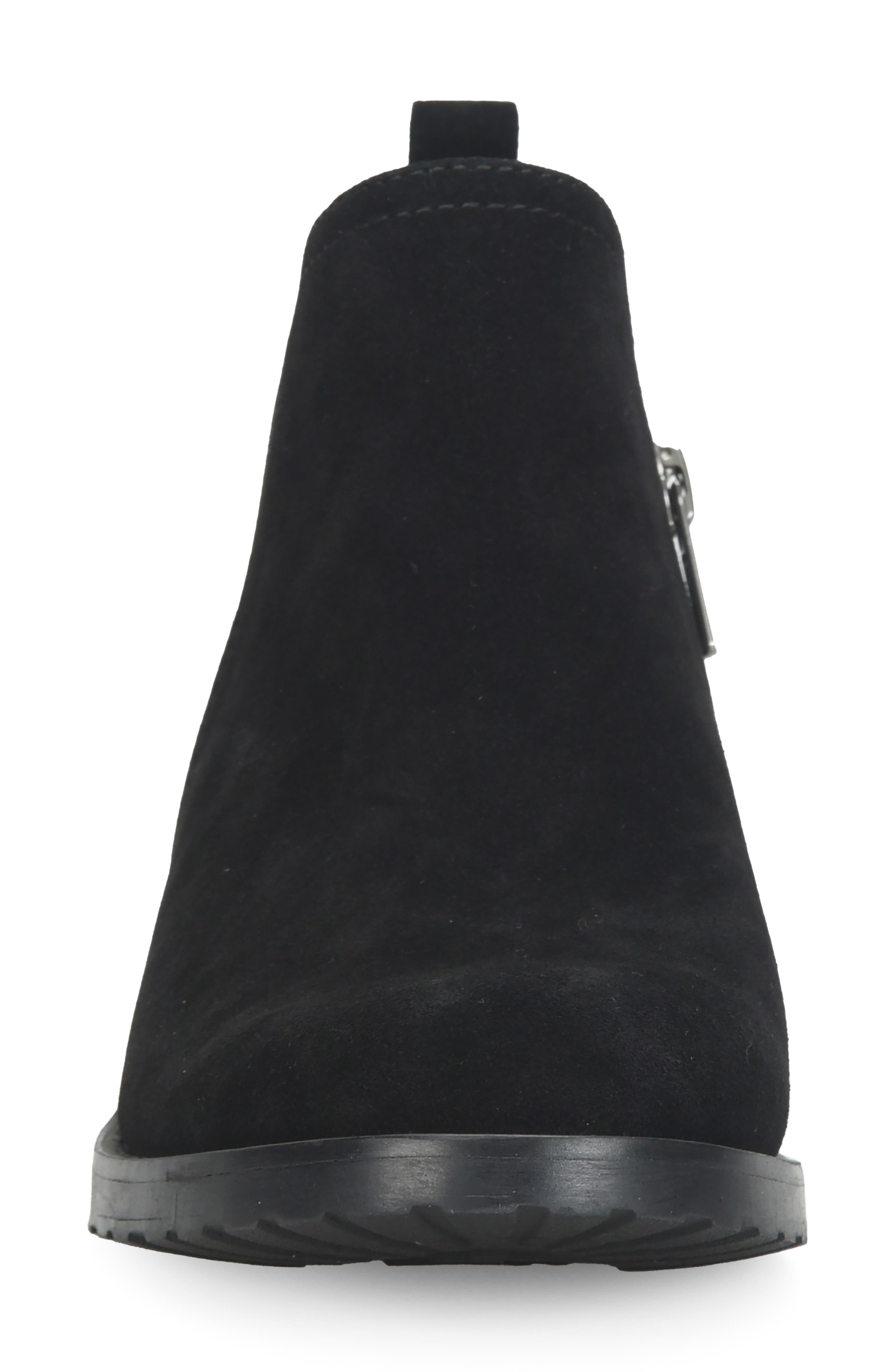 Beatrice Bootie, Alternate, color, BLACK SUEDE