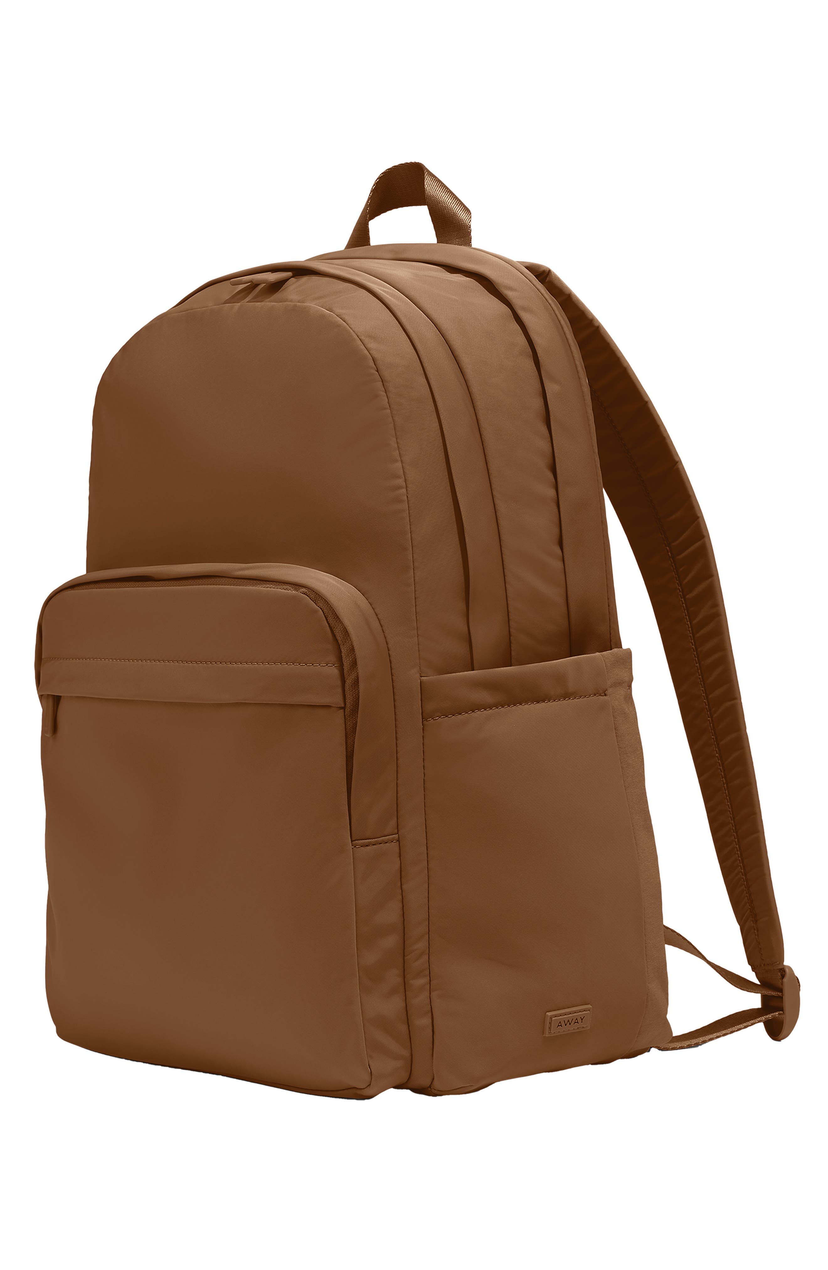 Away Large Featherlight Backpack, Alternate, color, Amaro Brown