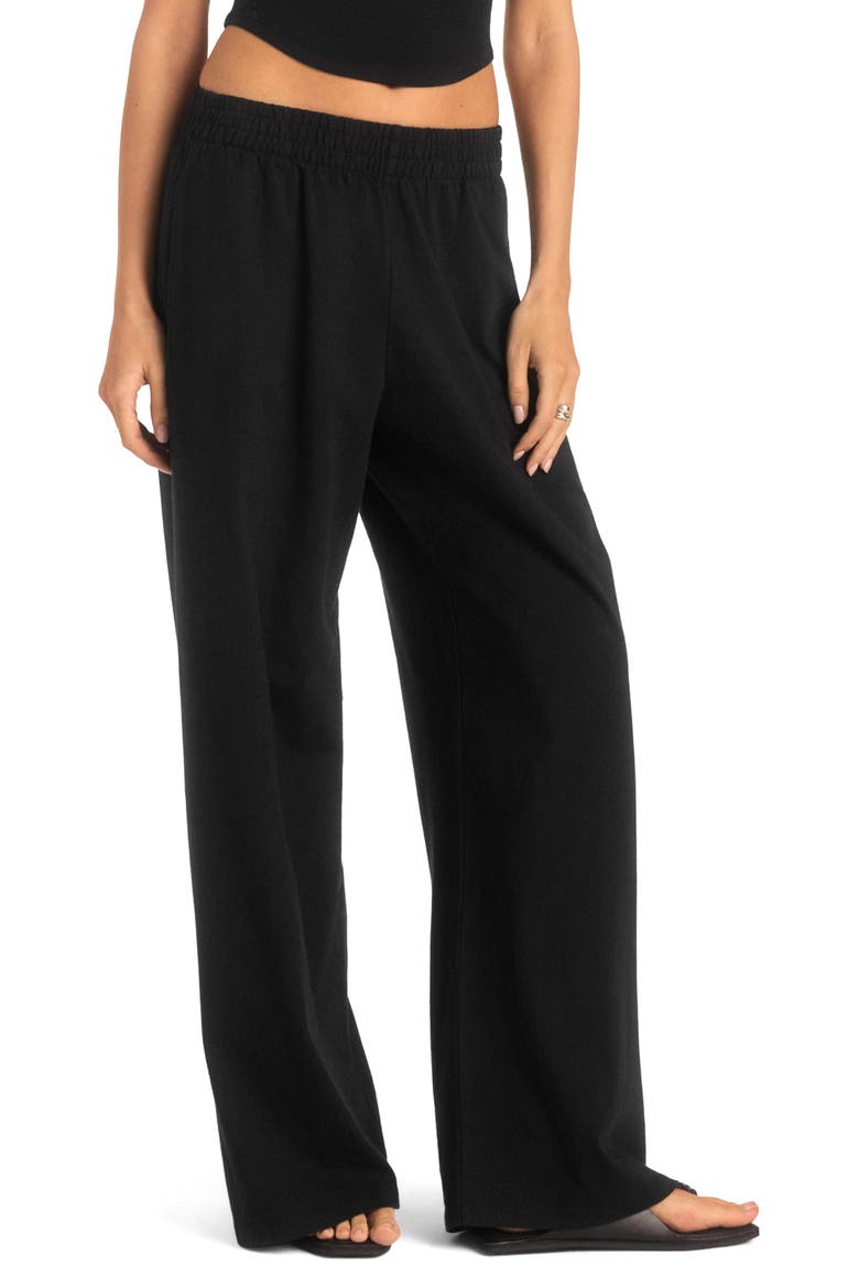 Coast Sweatpants, Alternate, color, BLACK