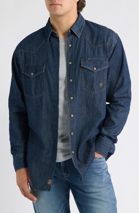 Cotton Denim Shirt