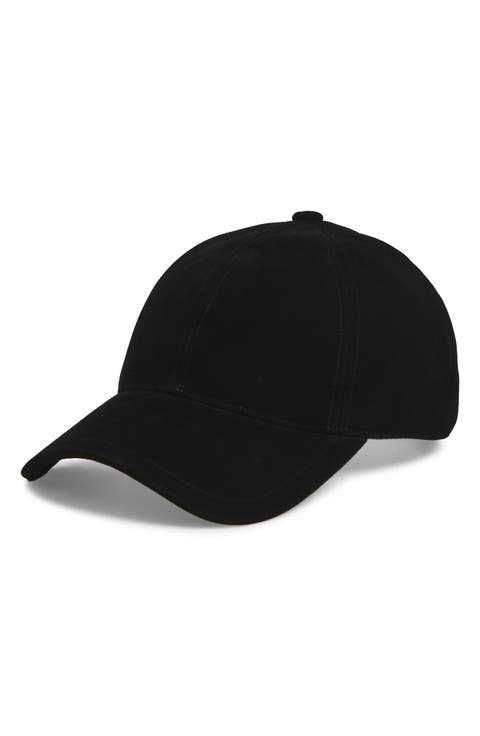 Harlow Suede Baseball Cap