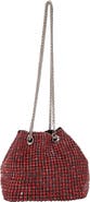 BERNESS Rhinestone Bucket Bag