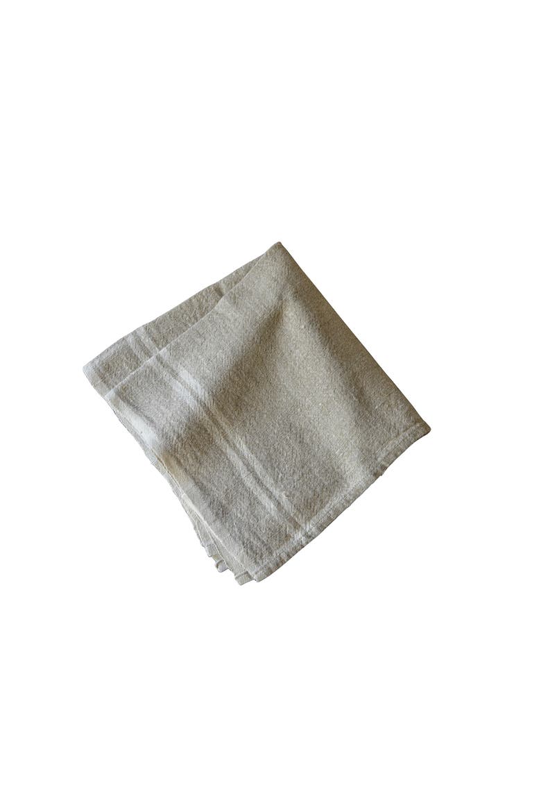 Vintage Napkins  - Set of 4, Alternate, color, Natural/Ivory 20" x 20"