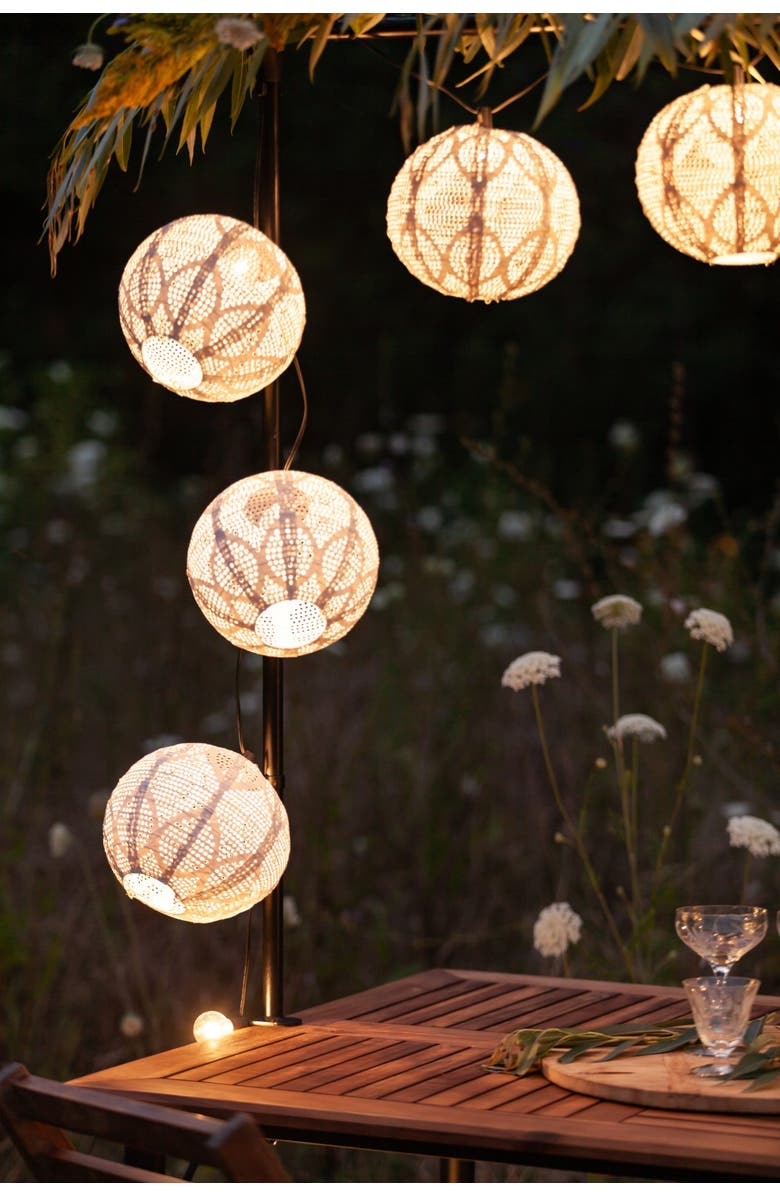 Allsop Home & Garden String Light Shades - 5 pack Globes, Alternate, color, White