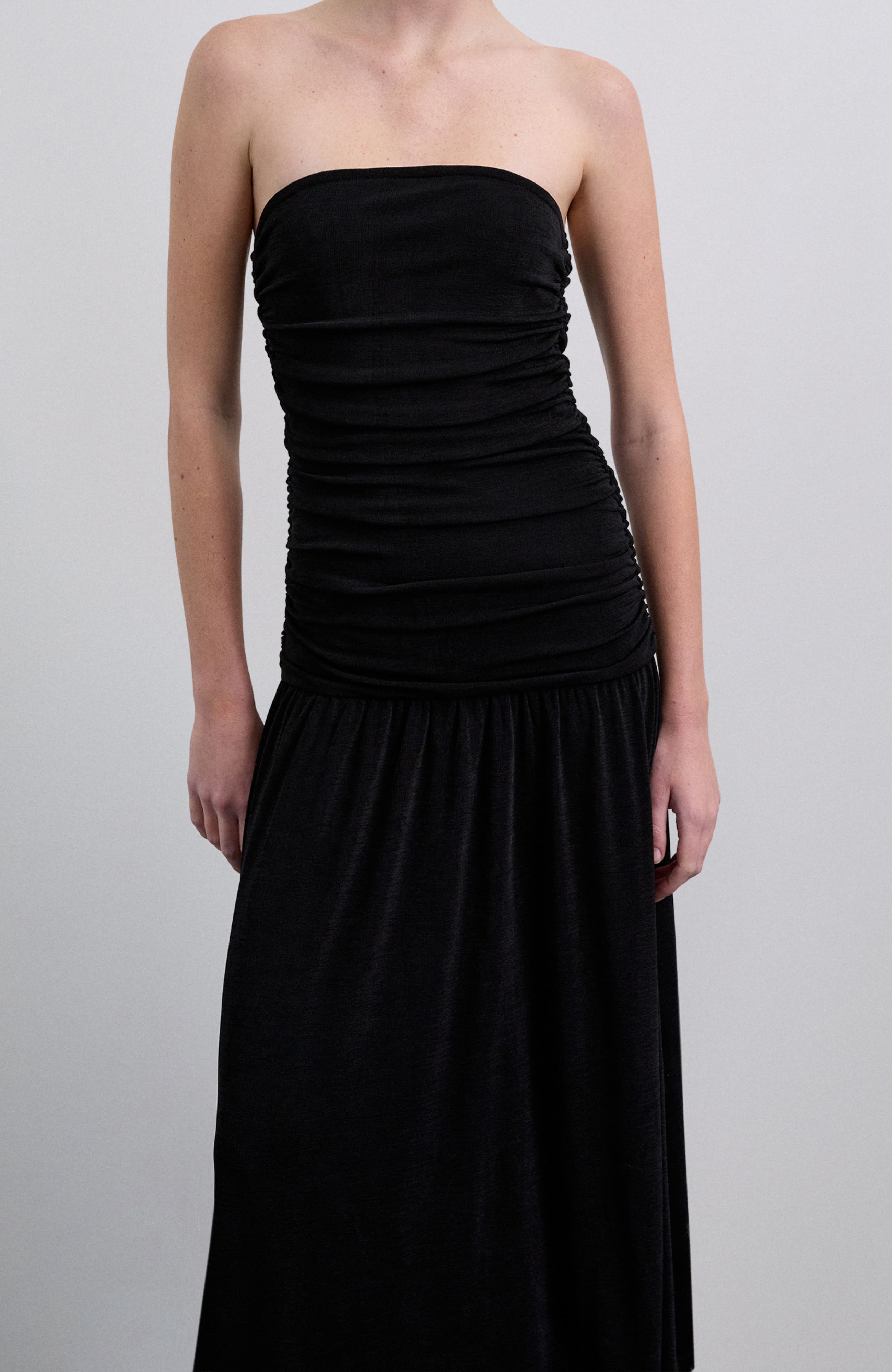 Gathered Knit Dress - image 2