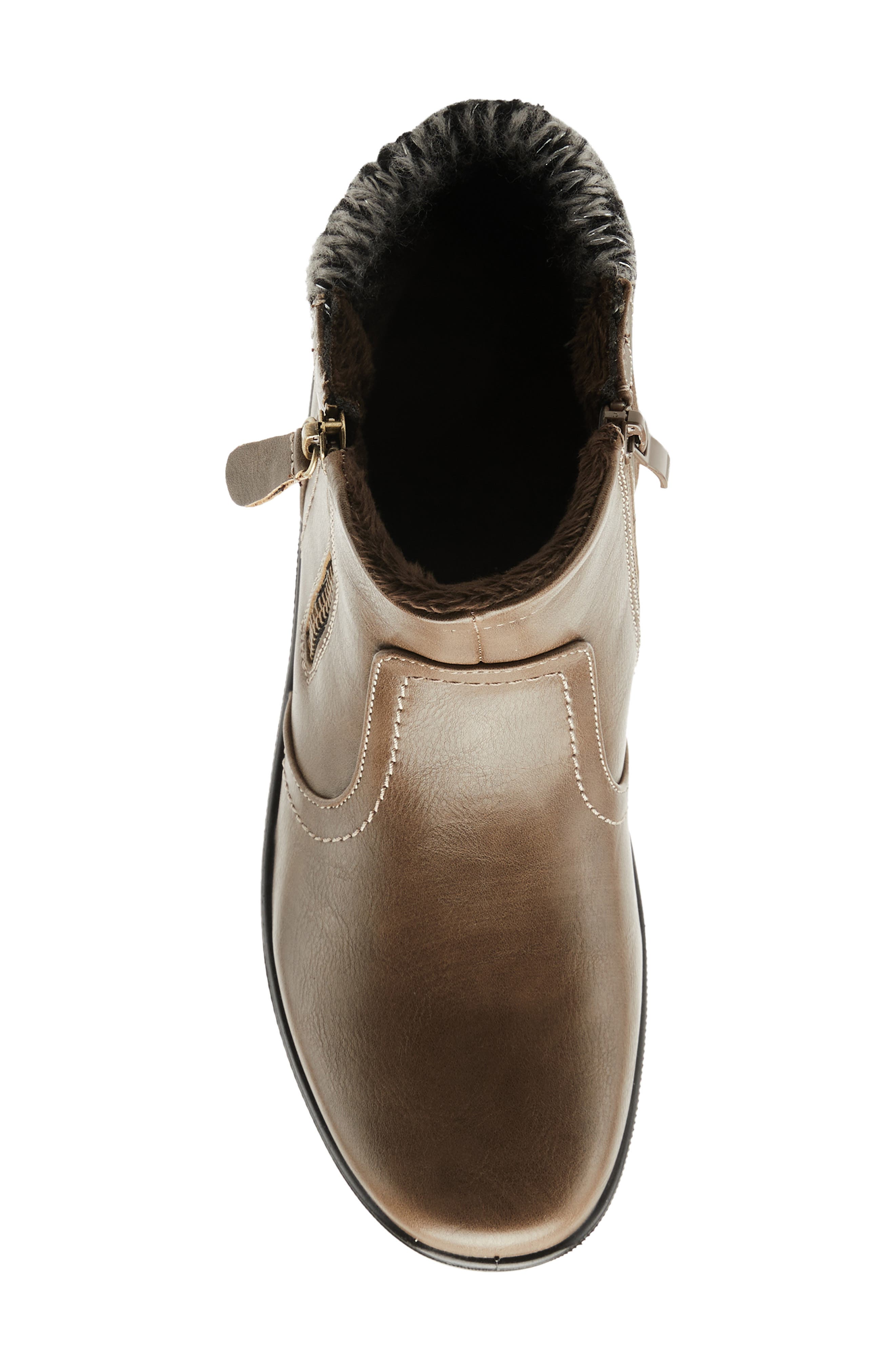 Flexus by Spring Step Snowed In Waterproof Bootie, Alternate, color, 