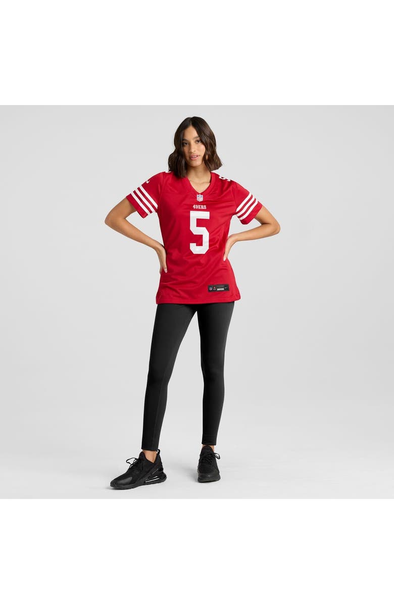 Nike Women's Nike Trey Lance Scarlet San Francisco 49ers Player Jersey, Alternate, color, 