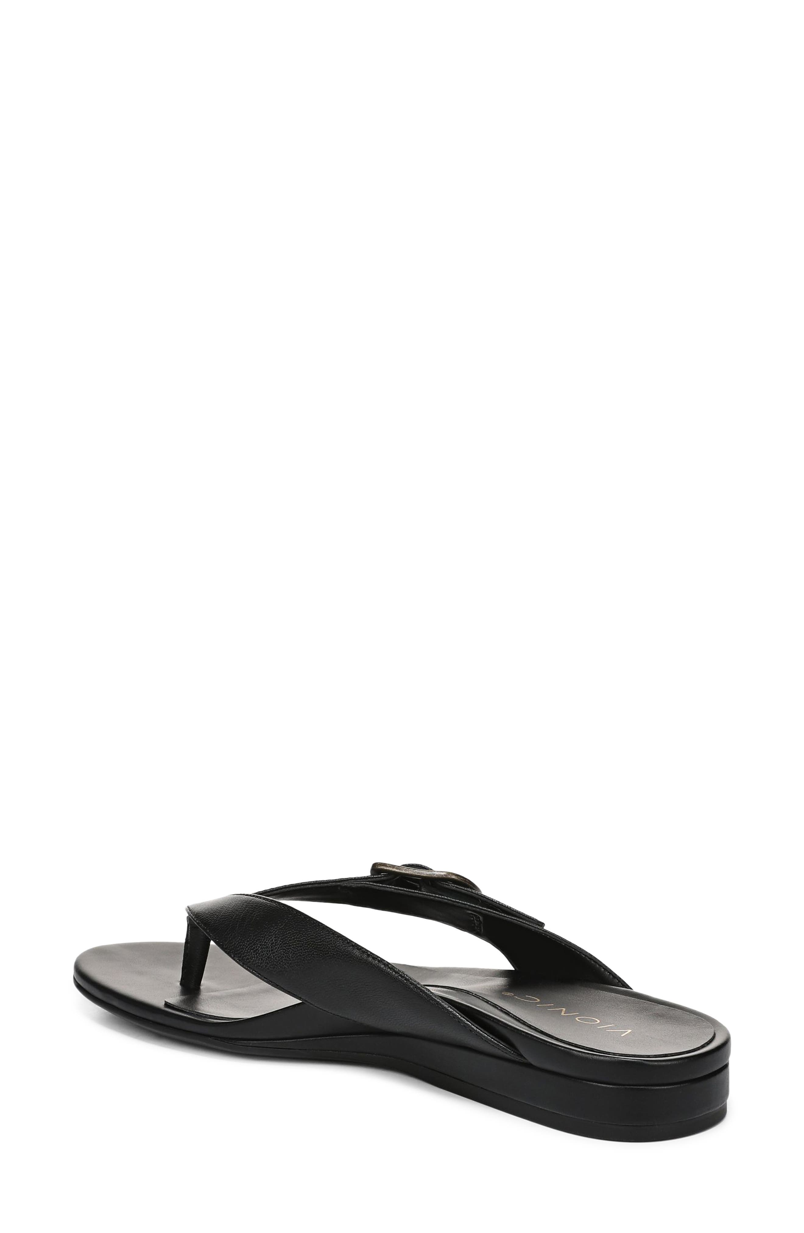 Vionic Grove Flip Flop, Alternate, color, Black