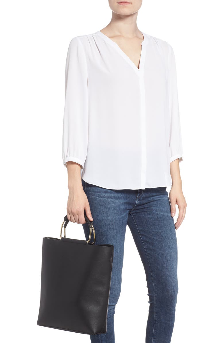 Chelsea28 Payton Convertible Faux Leather Tote, Alternate, color,