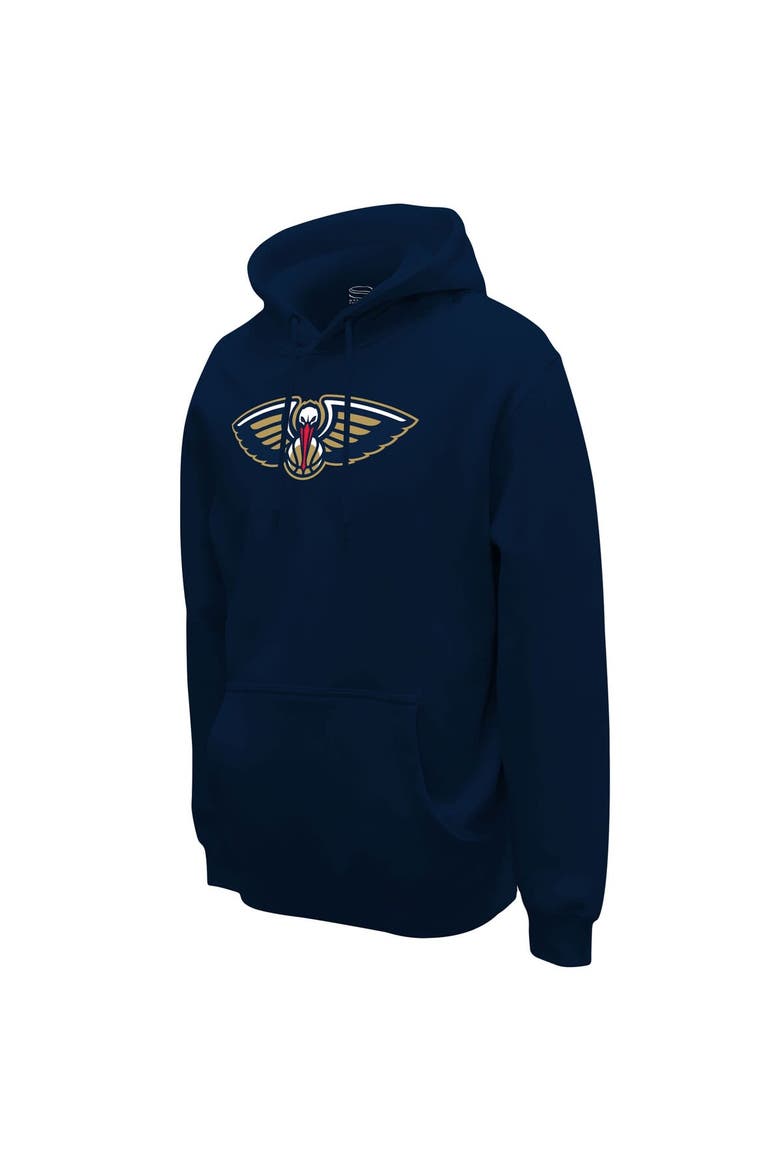 Unisex Stadium Essentials  Navy New Orleans Pelicans Primary Logo Pullover Hoodie, Alternate, color, Navy
