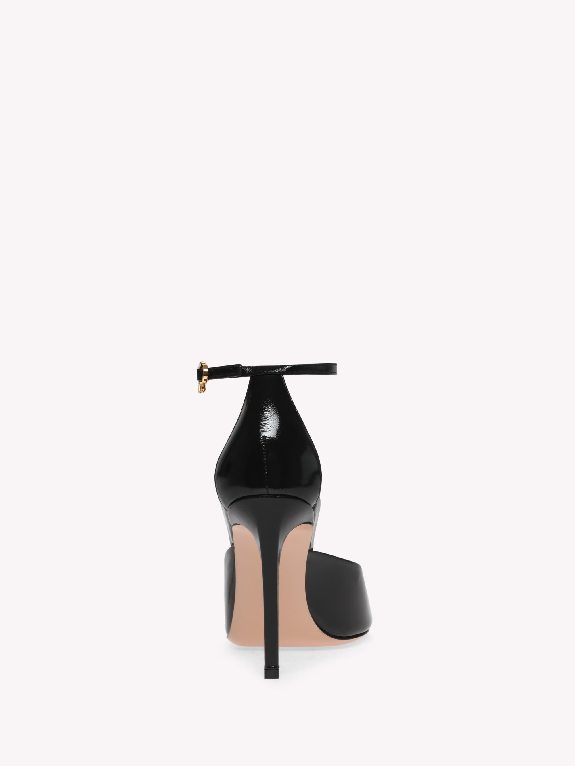 Gianvito Rossi Ethel Sandal, Alternate, color, Black Nappa