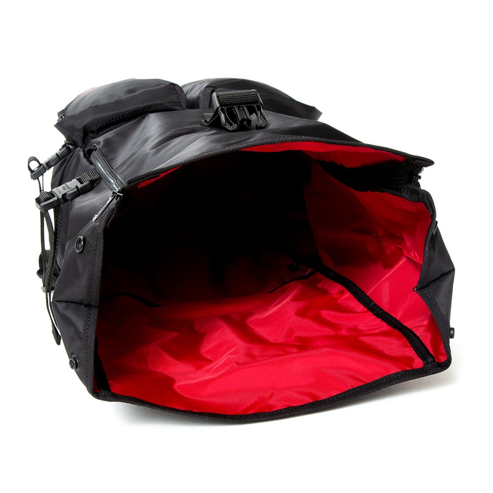 Manhattan Portage Flight Nylon Focus Backpack, Alternate, color, Black