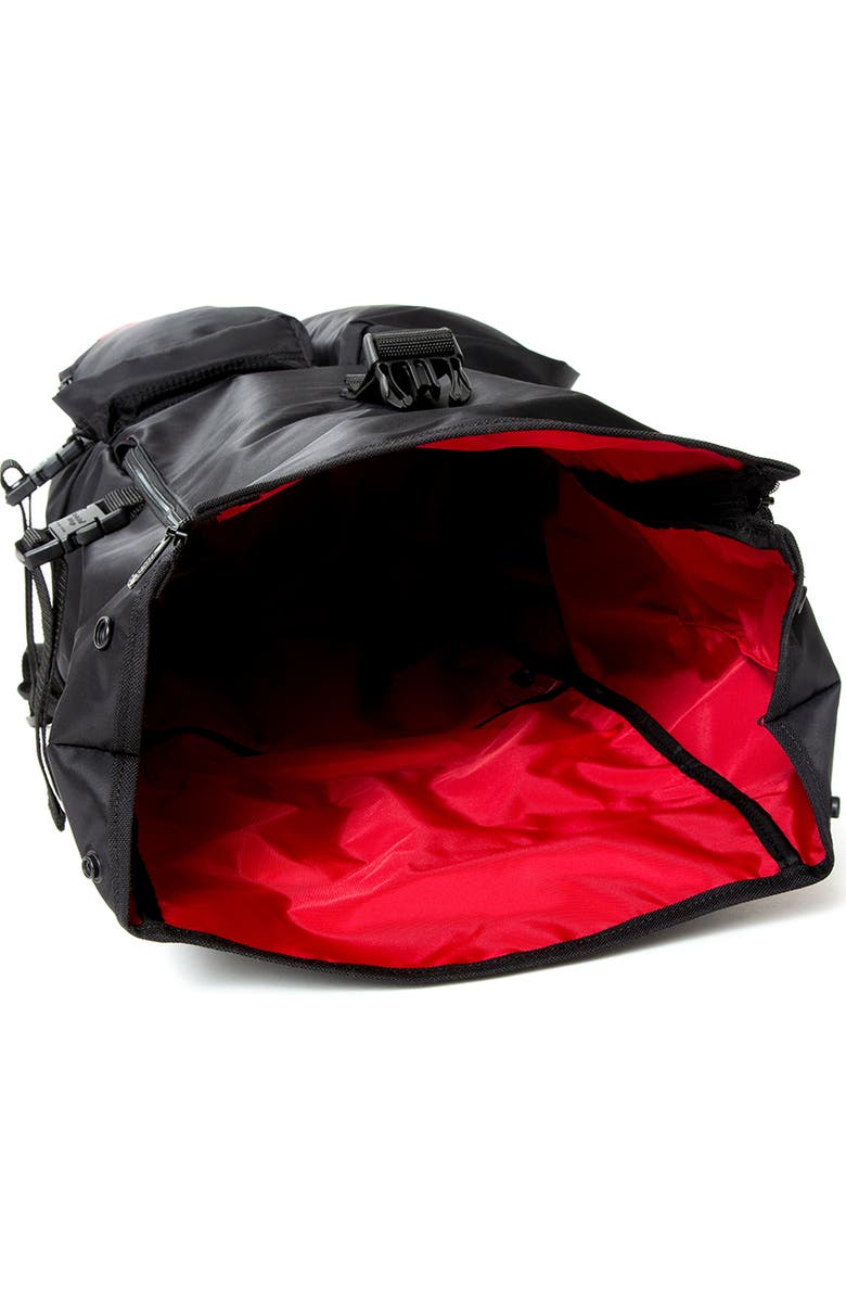 Manhattan Portage Flight Nylon Focus Backpack, Alternate, color, Black