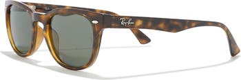 49mm Polarized Wayfarer Sunglasses