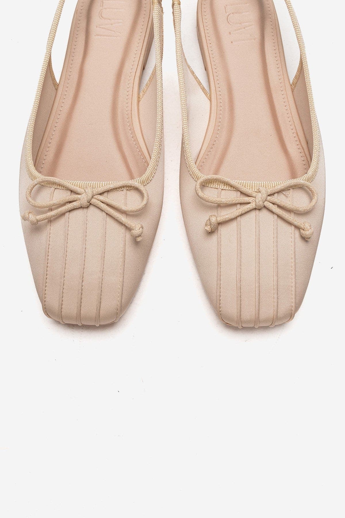 Zelvia Bow Slingback Ballet Flat, Alternate, color, Beige