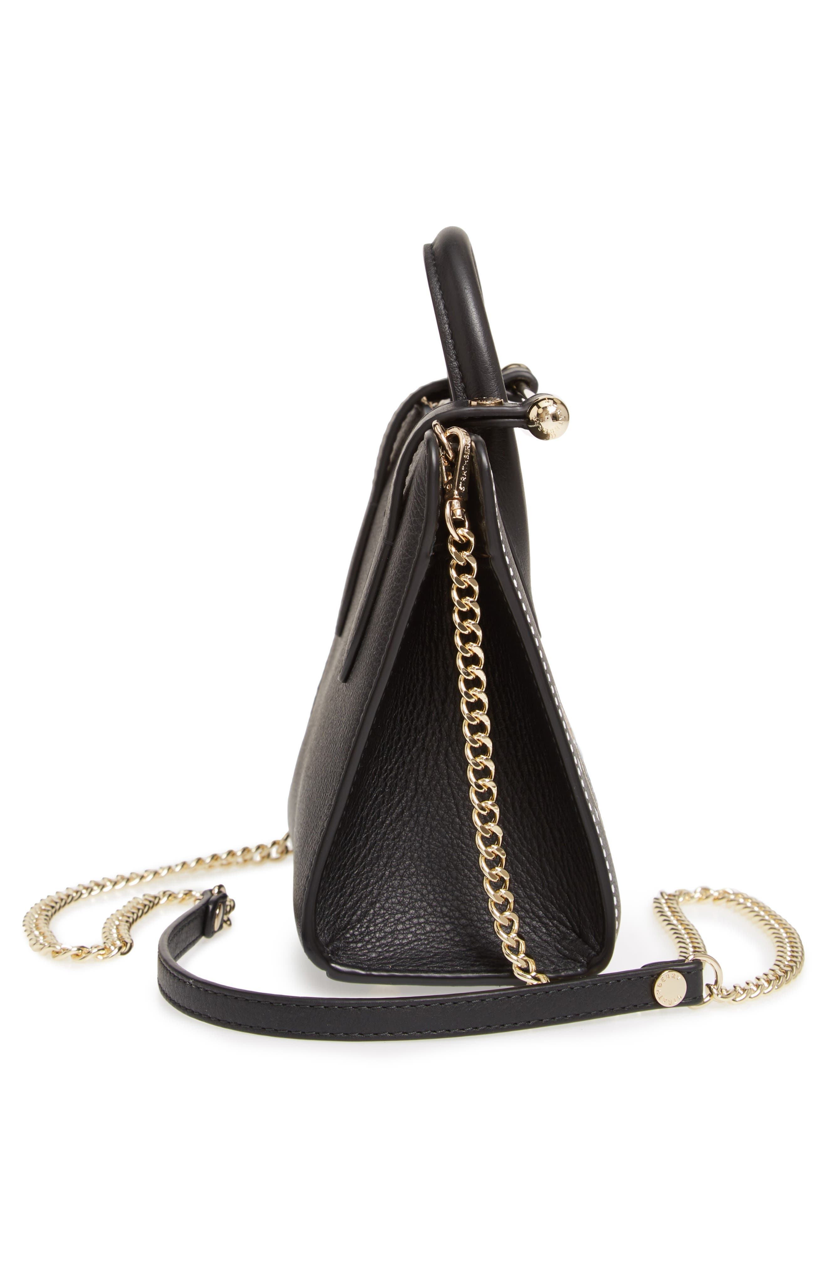 Strathberry Nano Painted Calfskin Leather Tote, Alternate, color, 