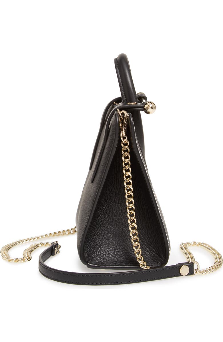 Strathberry Nano Painted Calfskin Leather Tote, Alternate, color,