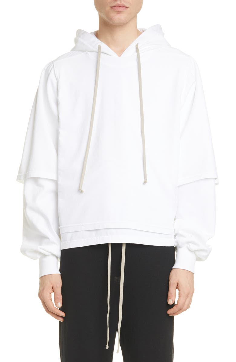 Rick Owens DRKSHDW Hustler Hoodie, Main, color,