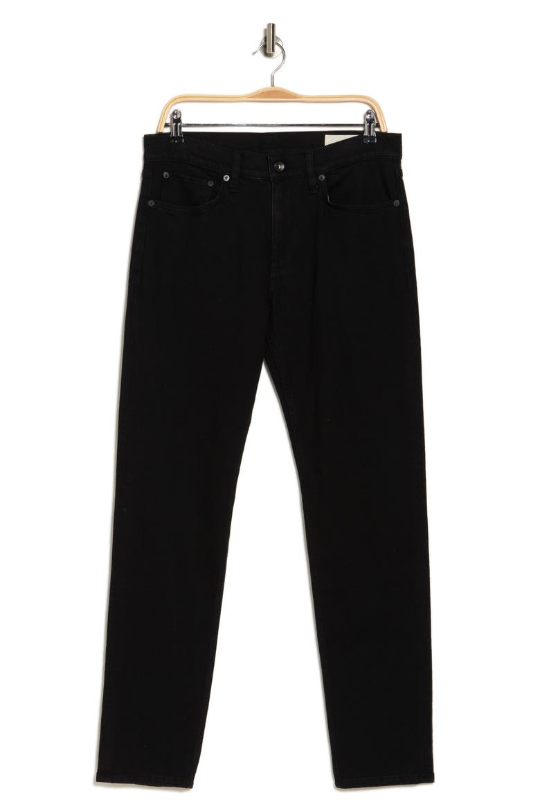Fit 2 Slim Fit Jeans, Alternate, color, BLACK