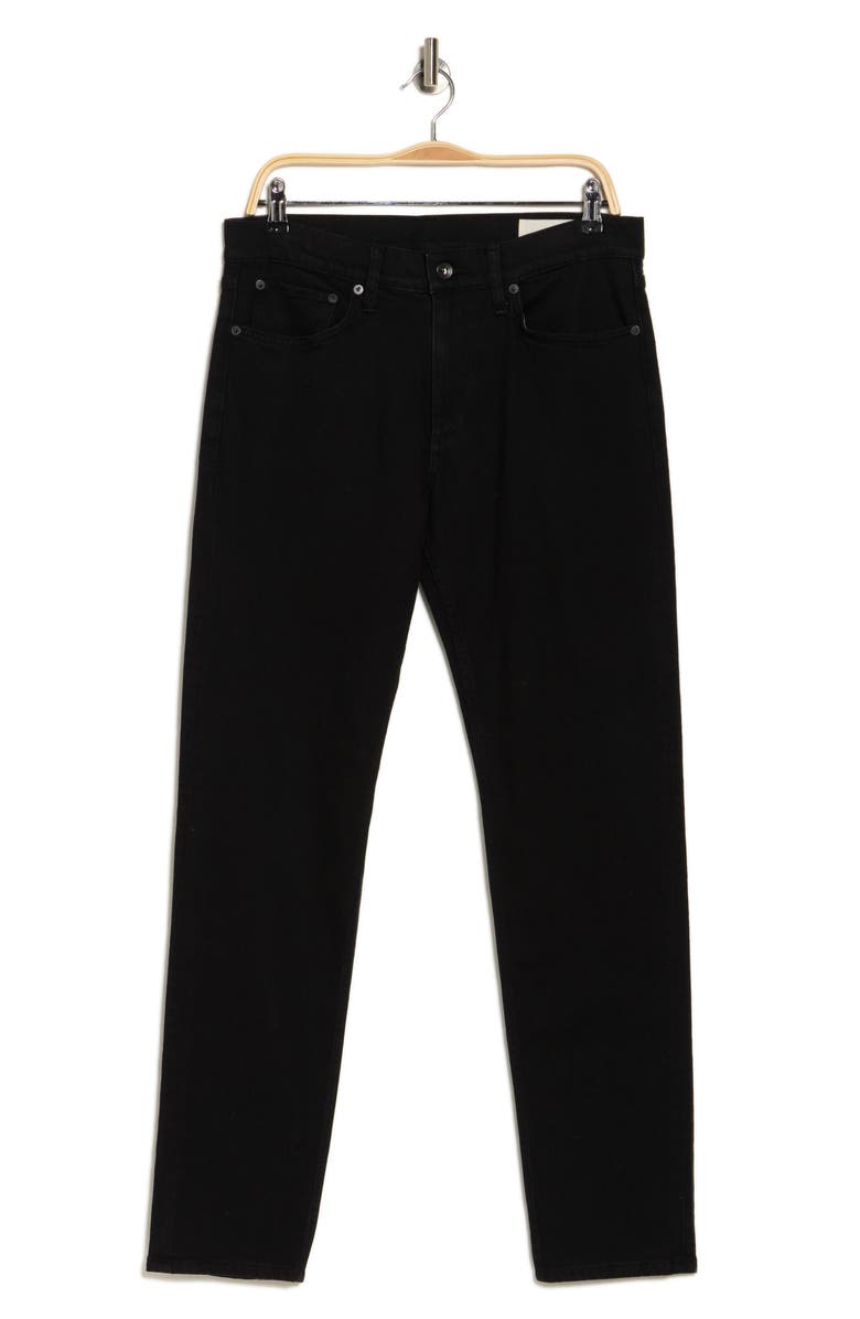 rag & bone Fit 2 Slim Fit Jeans, Alternate, color, Black