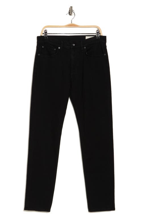 Rag & Bone Fit 2 Slim Fit Jeans In Black