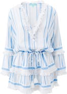 Melissa Odabash Claudia Long Sleeve Cover-Up Dress