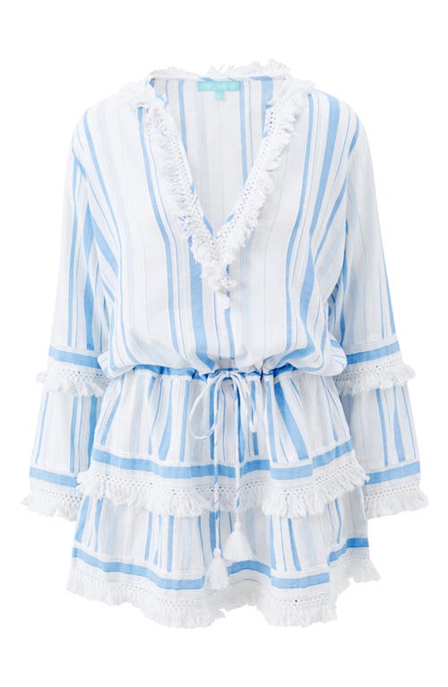 Melissa Odabash Claudia Long Sleeve Cover-up Dress