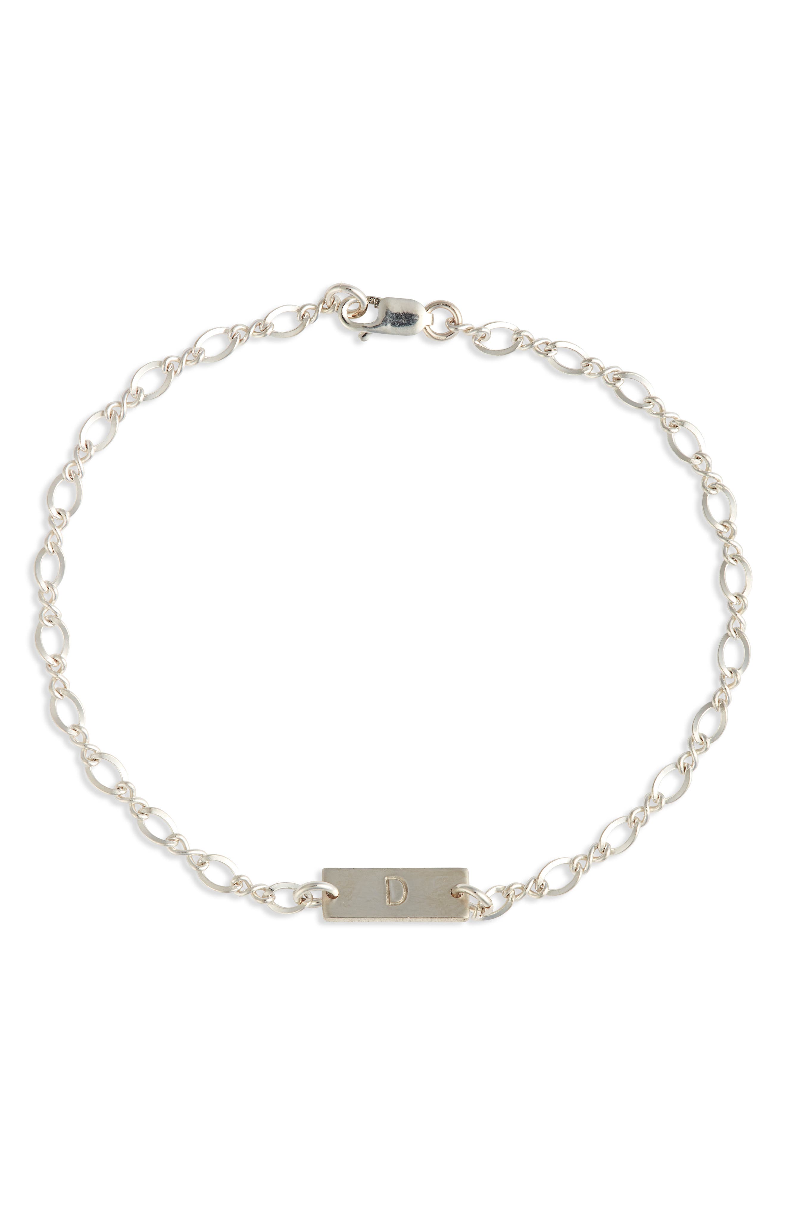 STERLING SILVER- D
