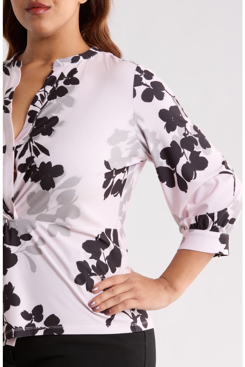 Floral Twist Top, Alternate, color, SOFT BLOSSOM MULTI