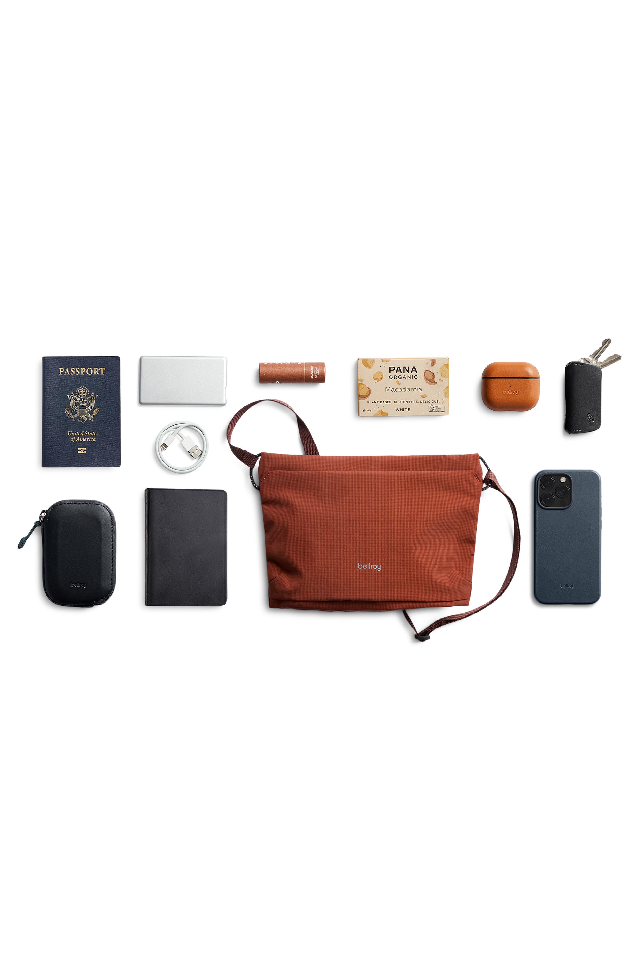 Lite Sacoche Crossbody Bag, Alternate, color, CLAY