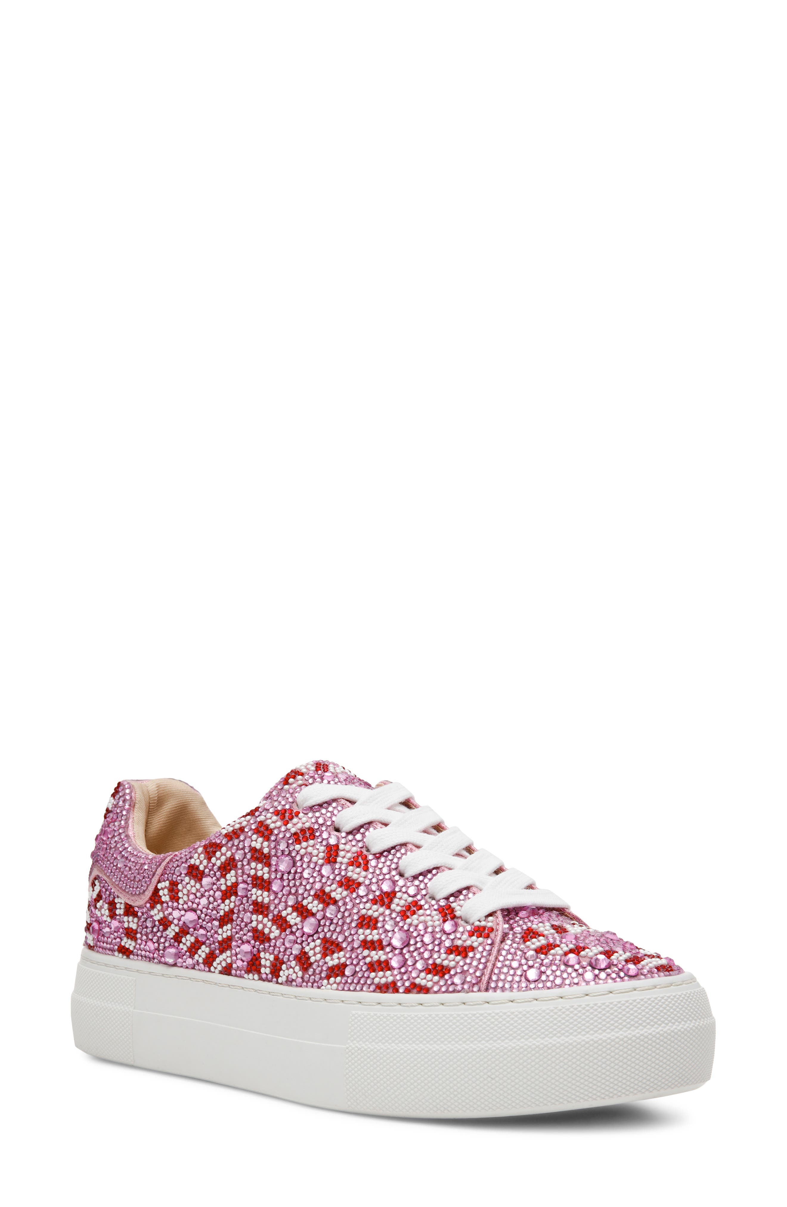 Sidny Platform Sneaker, Main, color, PINK CANDY CANE