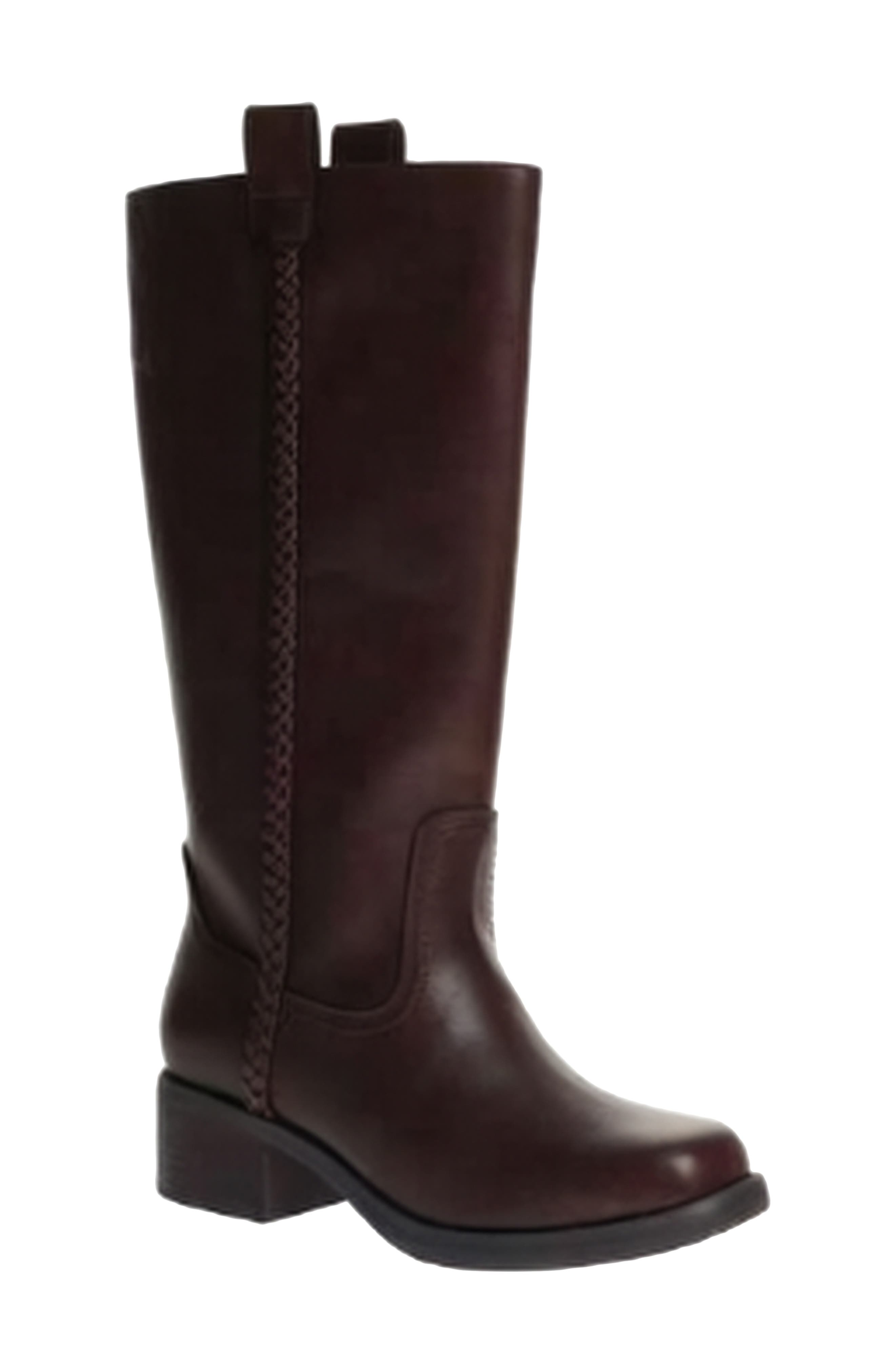 Underhill Knee High Faux Leather Boot