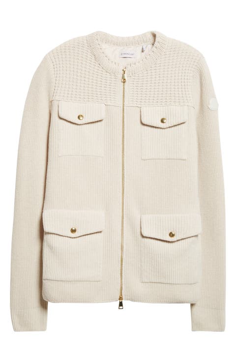 【23AW NEW】MONCLER_men / フェイクファー パーカー / Beige 23AW NEW】MONCLER_men / フェイクファー パーカー / Beige