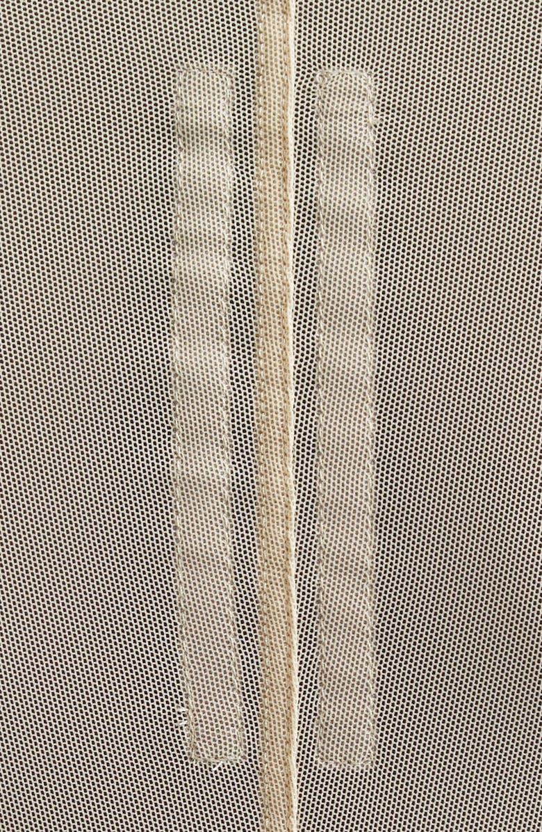 Rick Owens Temple Bandeau Tulle Top, Alternate, color, Sand