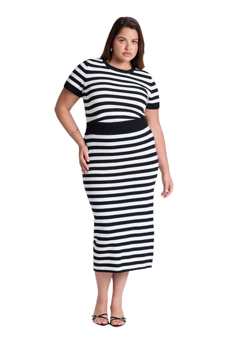 Midi Sweater Skirt, Alternate, color, ONE TO ONE
