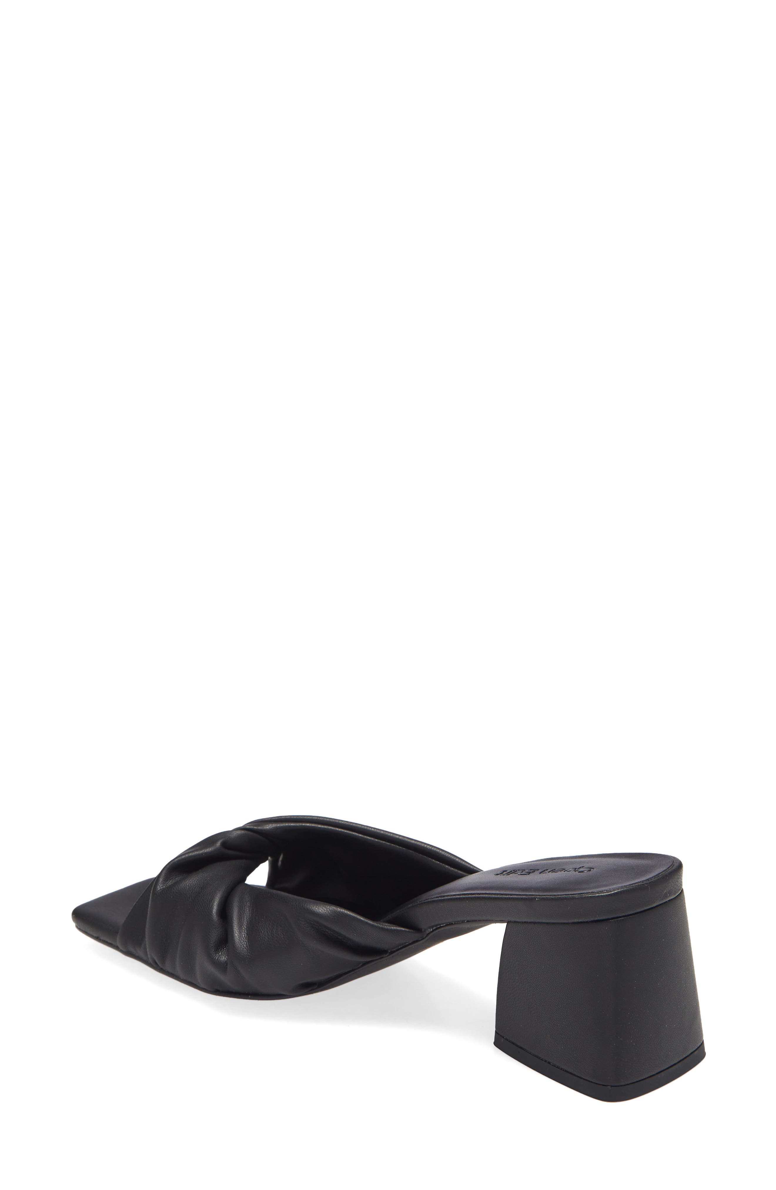 Cora Heel Sandal, Alternate, color, BLACK
